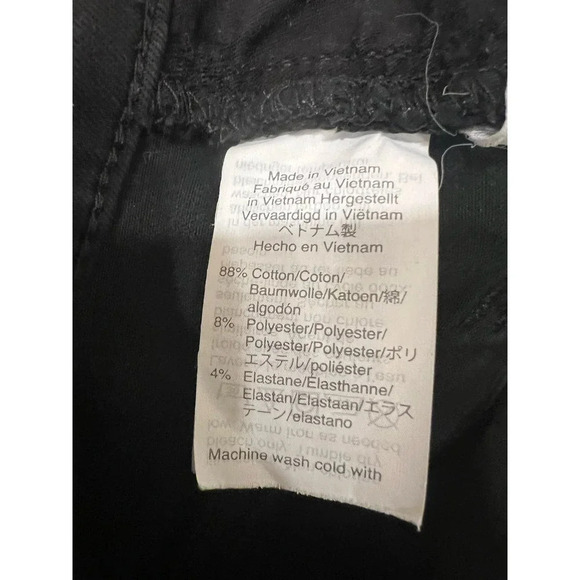 Madewell 9" Mid-Rise Skinny Jeans in ISKO Stay Black™ - Picture 7 of 8